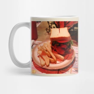 Burger with Fries Mug